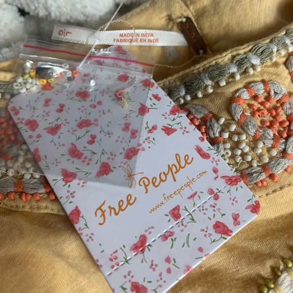 Free People GOA Tank/Crop Yellow - Picture 6 of 14